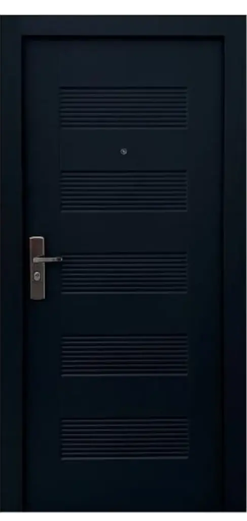 PUERTA LISBOA COLOR NEGRO 95 CM DERECHA