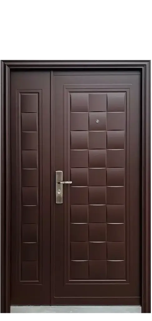 PUERTA Y FIJO TOLEDO CHOCOLATE 120 CM DERECHA