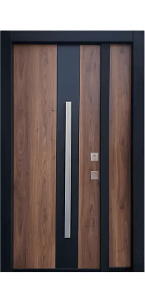 PUERTA Y FIJO RIO TABACO 120 CM IZQUIERDA