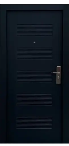 [G295215-IZQ] PUERTA LISBOA COLOR NEGRO 95 CM IZQUIERDA