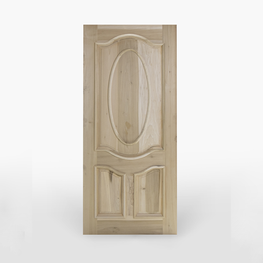 [PRSC-000036] PUERTA OVAL TAB POPLAR CAPEX 90X210 CM 