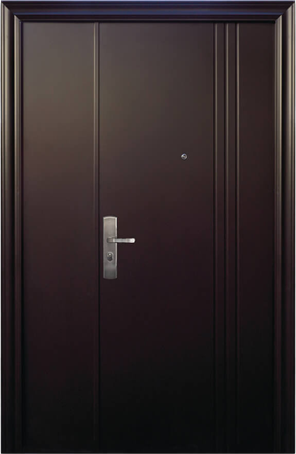 [3L120215-DER] PUERTA Y FIJO 3L CHOCOLATE 120 DERECHA