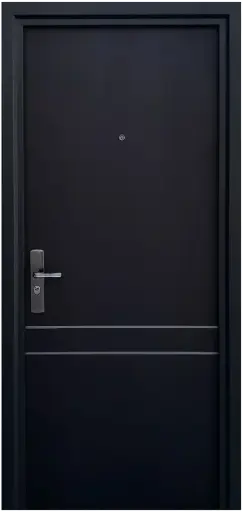 [CA95215-DER] PUERTA CALI NEGRO 95 CM DERECHA