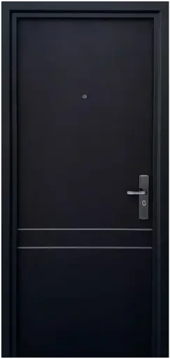 [CA95215-IZQ] PUERTA CALI NEGRO 95 CM