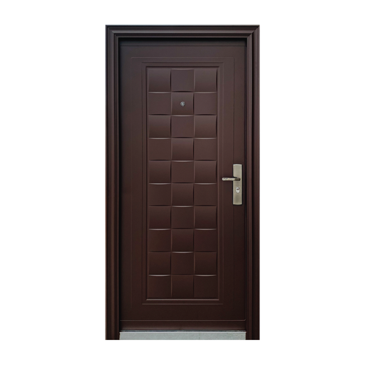 [TO95205CH-IZQ] PUERTA TOLEDO CHOCOLATE 95 CM